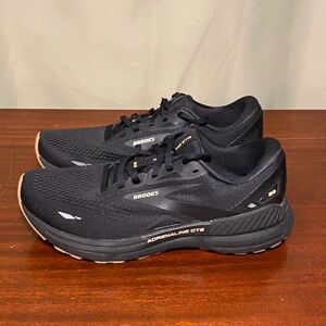 Brooks Adrenaline GTS 23 Running Shoes Black/Cream/Biscuit Size 8.5 M (D)